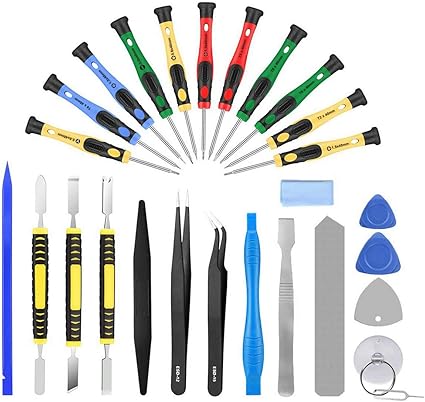 Autopkio 27 En 1 Outils De Reparation Kit Tournevis Pour Iphone 7 Huawei P8 Autres Telephones Intelligents Et Appareils Amazon Fr Bricolage
