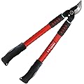 Tabor Tools GL18 20-Inch Bypass Lopper, Makes Clean Professional Cuts, 1-Inch Cutting Capacity, Tree Trimmer and Branch Cutter Featuring Sturdy Medium-Sized 15-Inch Handles.