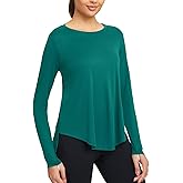 baleaf Women's UPF 50+ Sun Shirts Flowy Swing Tunic Tops Long Sleeve UV Protection Hiking Outdoor Workout S-3XL Plus Size