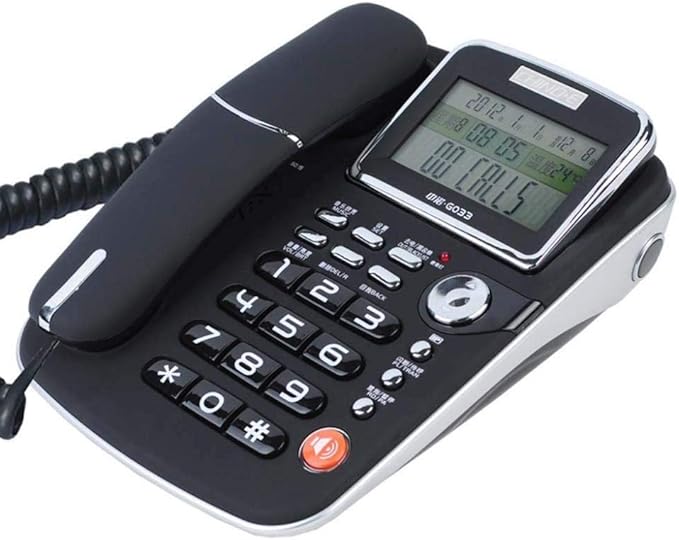 LSLMCS Cableada con Cable de teléfono, Escritorio Teléfono