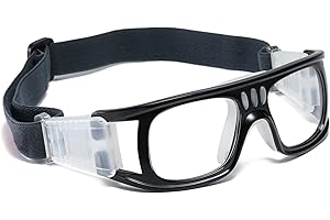 SHEEN KELLY Professional Sports Goggles Adult Protective Safety Goggles Basketball Glasses for Men with Adjustable