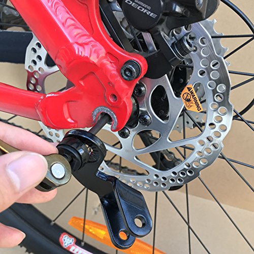 ODIER Bike Trailer Coupler 12.2MM Steel Hitch for Burley Trailers Replacement Connector (45° Hitch (2 Pack))