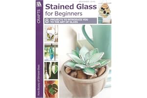 Leisure Arts Stained Glass for Beginniers Crafting Book
