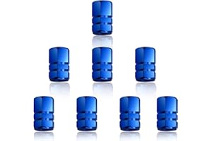 Tire Valve Caps Aluminum Valve Stem Cap Leak-Proof Tire Caps Tire Air Caps Covers with O Rubber Seal Universal for Cars,Bike,