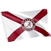 Desert Cactus The University of Alabama Flag Crimson Tide Bama UA Banners 100% Polyester Indoor Outdoor 3x5 feet Flags (Flag Z)