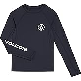 Volcom Boys Swim Shirt - UPF 50+ Long Sleeve Rash Guard for Boys - Quick Dry Kids Swimwear Sun Protection Swim Shirts