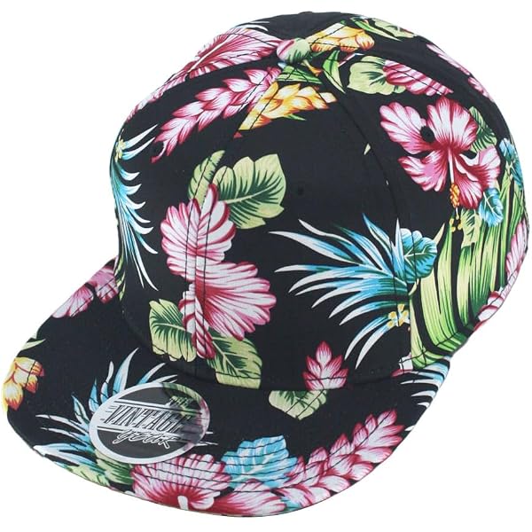 Gelxicu Hawaiian Palm Tree Hats Women Men Tropical Flower  display picture 2
