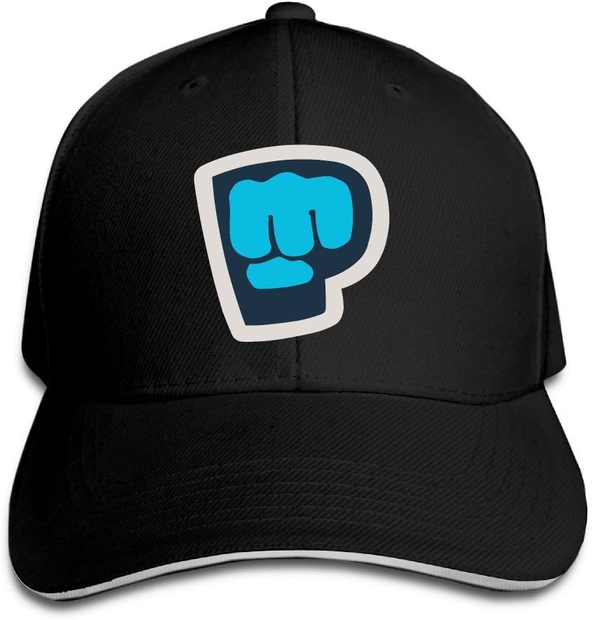 Yhsuk PewDiePie Sandwich Peaked Hat/Cap Black