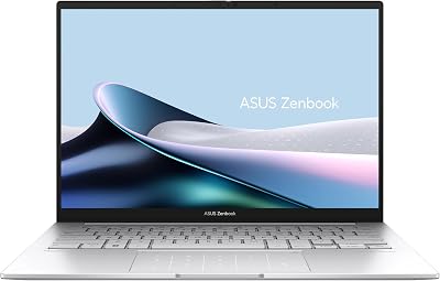 Zenbook 14 OLED UX3405CA-QD1481W - Ordenador Portátil 14" WUXGA (Intel Core Ultra 7 255H, 16GB RAM, 512GB SSD, ARC 140T, Windows 11 Home) Niebla Plateada - Teclado QWERTY español