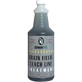 Green Pig Drain Field Cleaner, Septic Safe Drain Clog Remover, Treatment for Quickly Clearing Leach Field System Clogs, Back-Ups, and Foul Odors in Septic Tank Systems, 1 Quart