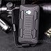 Cocomii Robot Belt Clip Holster HTC One M7 Case, Slim Thin Matte Kickstand Swivel Belt Clip Holster Reinforced Drop Protection Fashion Phone Case Bumper Cover for HTC One M7 (Black)