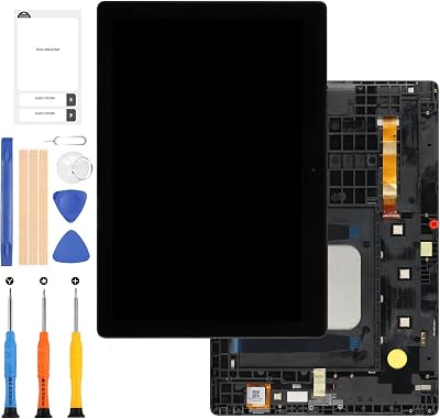 LADYSON LCD Screen Replacement for Lenovo TAB E10 TB-X104F TB-X104L 10.1" With