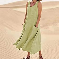 Prime Amazon Membership Women's Summer Cotton Linen