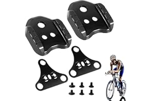 2 Pack SPD Cleats for Cycling Shoes, Cleat Adapters Set, Bicycle Pedal Adapter for Cycling, Road Bike Cleats