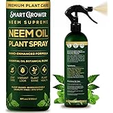 Neem Oil Spray for Plants Botanical Blend – Plant Wash with Natural Essential Oils, Simple Ready-to-Use Plant Spray for Gardens, Houseplants, Indoor & Outdoor Plants – 8 oz