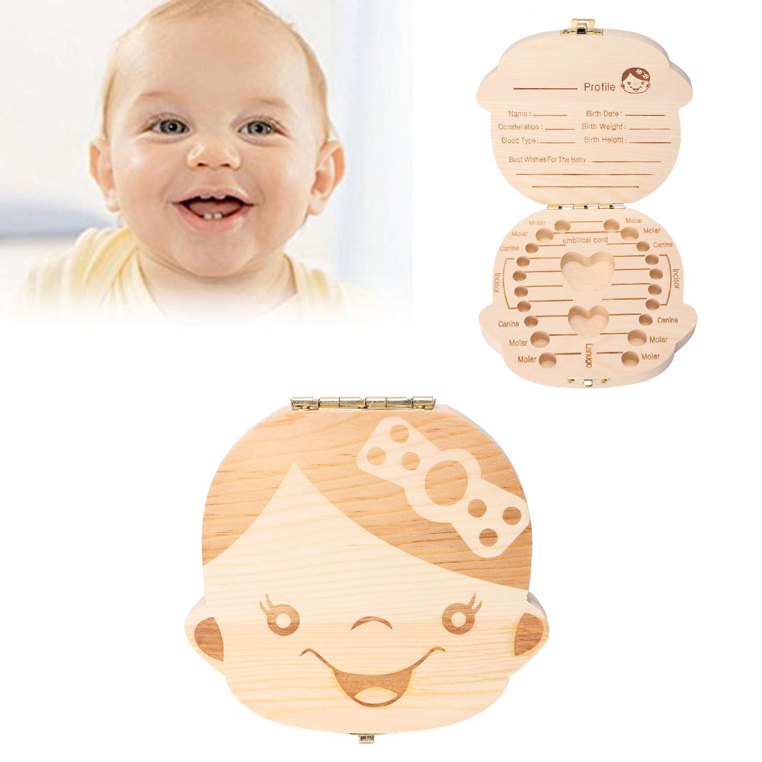 baby teeth keepsake box