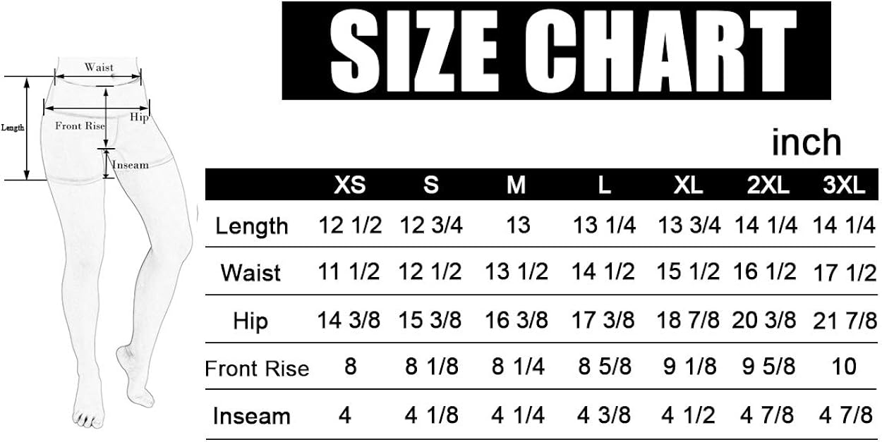 ODODOS Women's Yoga Short Tummy Control Workout Running Athletic Non See-Through Yoga Shorts with Hidden Pocket: Clothing