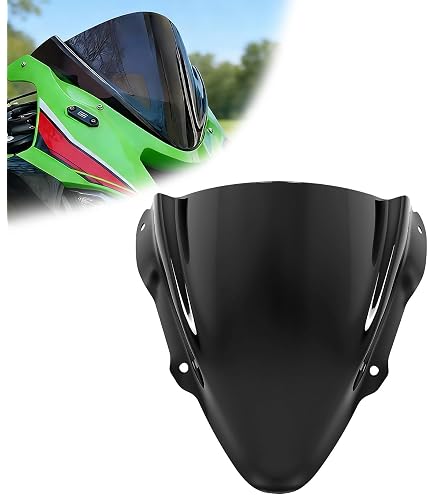 Amazon.com: Puig 3177F Racing Screen Kawasaki ZX-6R 19- C/Dark