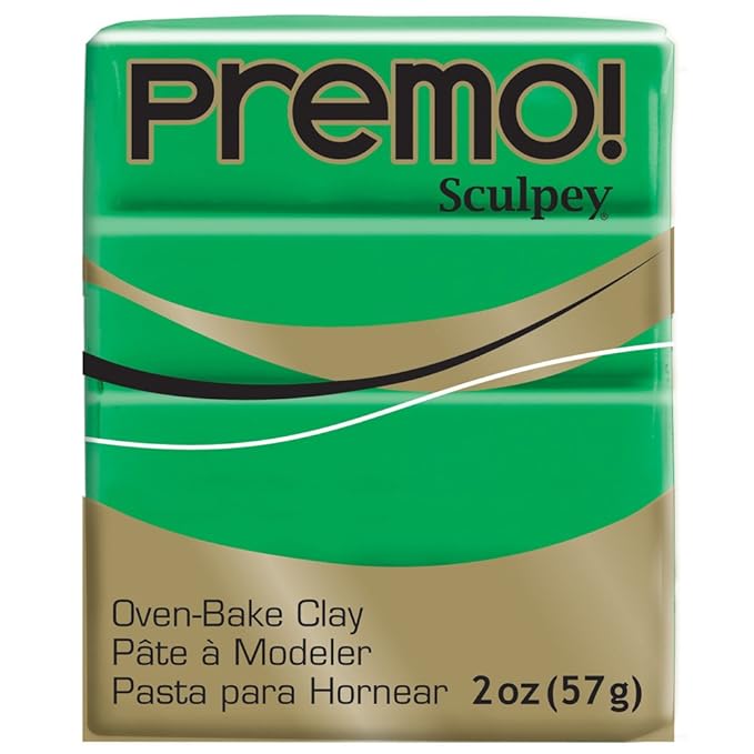 Premo Sculpey Polymer Clay 2 OuncesGreen Amazon.in Home & Kitchen