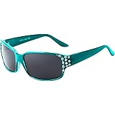 Polarized Sunglasses for Women - Premium Fashion Sunglasses - HZ Series Diamante Womens Designer Sunglasses