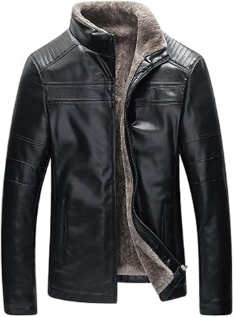 fur lined leather jacket