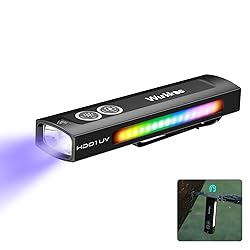 Wurkkos HD01 UV Flashlight, Rechargeable EDC