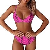 Bikini Swimsuit for Women, MmNote Sexy Snake Skin