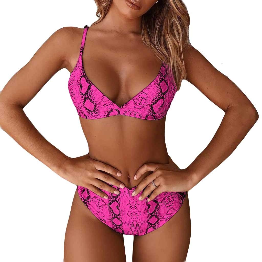 Bikini Swimsuit for Women, MmNote Sexy Snake Skin