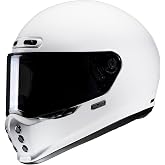 HJC V10 Men's Street Motorcycle Helmet - White / Medium