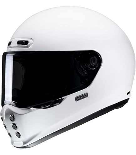 Amazon.com: HJC V10 Solid Full Face Motorcycle Helmet with