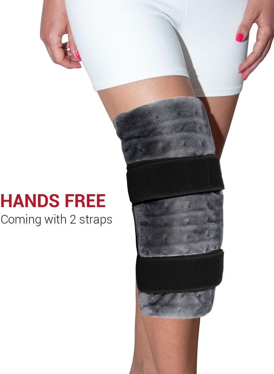 Heating Pad, Comfytemp 12 x 15 Inch Electric Heating Pad for Cramps with Straps, Soft Flannel, 3 Temperature Settings, Auto Shut Off, Moist Small Heat Wrap for Shoulders, Legs, Waist, Back Pain Relief: Health & Personal Care