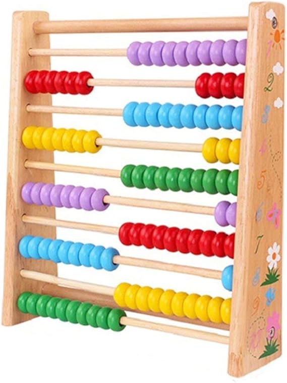 Sealive Classic Wooden Abacus for Kids Math, Educational