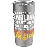 Funny Quotes Statement Laugh Humor Sayings Sarcasm Stainless Steel Insulated Tumbler