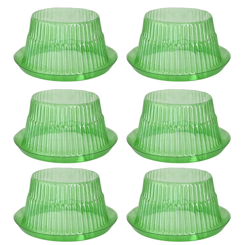 Dapuly Reusable Snail Repellent Fence Anti-snail Protective Ring Windproof PET Snail Collar for Protecting Salad Cabbage Plants from Eating