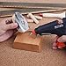Tacklife GGO60AC 60w Hot Glue Gun with 30 Pcs EVA Glue Sticks Flexible Trigger Overheating Protection and Heating up Quickly Hot Melt Glue Gun for DIY Small Craft and Quick Repairs