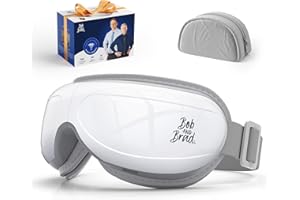 BOB AND BRAD Eye Massager FSA Eligible/HSA Eligible, EyeOasis 2 Heated Eye Mask for Migraines with Music, Smart Migraine Massager Reduce Dry Eyes Improve Sleep, Christmas Birthday Gifts for Women Men