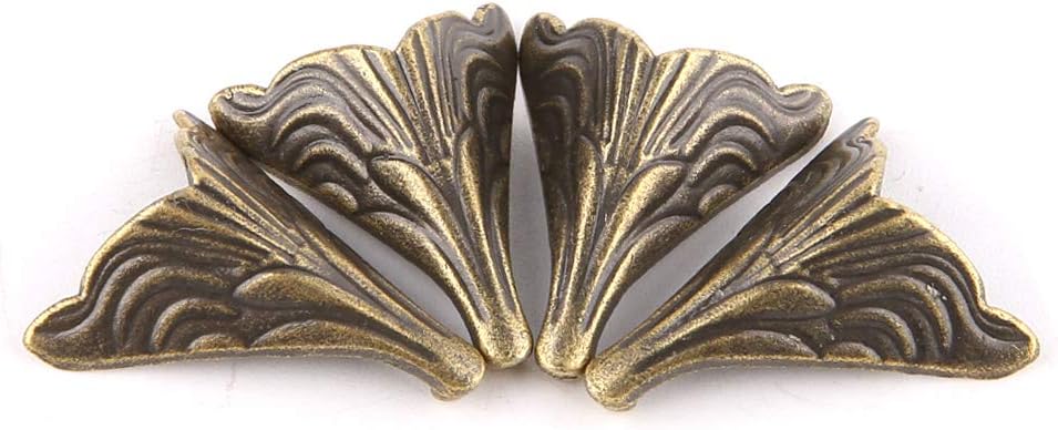 Baumarkt YoungerY 8 STÜCKE 20x26mm Antike Eckenschützer Bronze Ton Fall