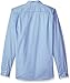 Lacoste Men's Long Sleeve with Pocket Gingham Poplin Regular Fit Woven Shirt, CH9559, Rill Light Blue/White, X-Large/XX-Large