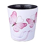 Scakbyer 10L/2.64 Gallon PU Leather Trash Can
