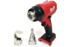 Milwaukee M18 BHG-0 Cordless Heat Gun 18V Bare Unit, RED