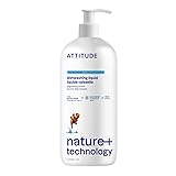 ATTITUDE Dishwashing Liquid, EWG Verified, Vegan
