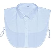YIZHONG Detachable Collar Faux Shirt Dickie Collars for Women Men