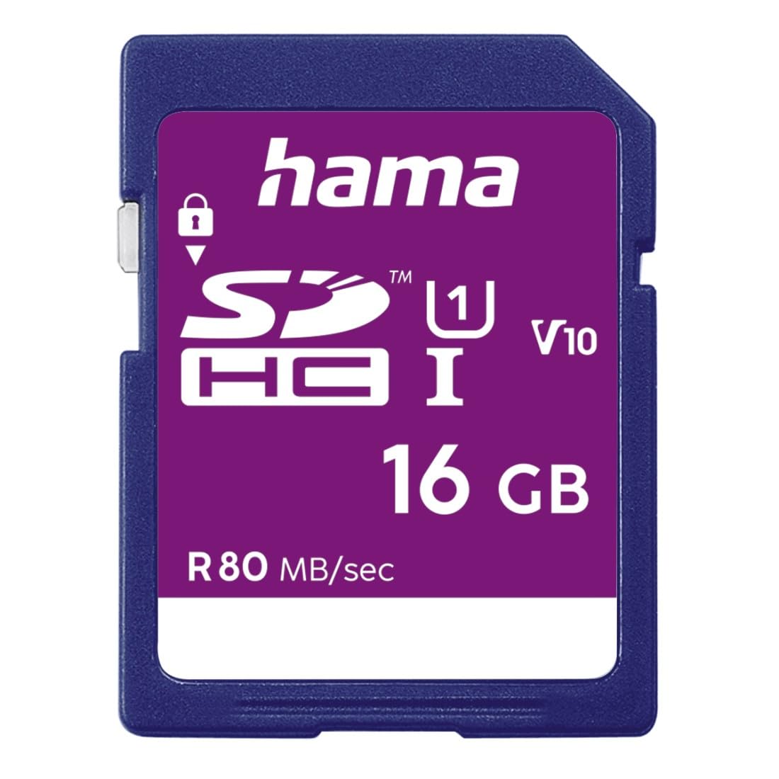 SDHC | 16GB UHS-I Class1 | Memory Card | C10 - (533x / 80Mb/s) — image 1