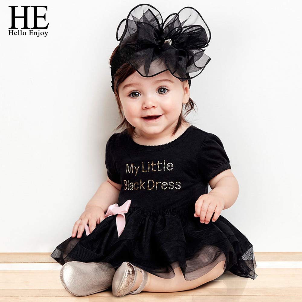 baby girl black dress