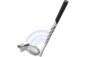 ANSHAWTIY VR Golf Club Compatible with Oculus Quest 3, 90 Degree VR Golf Club Attachment with 1:1 Molded Controller Cup, Weighted Alluminum Alloy Shaft, Right