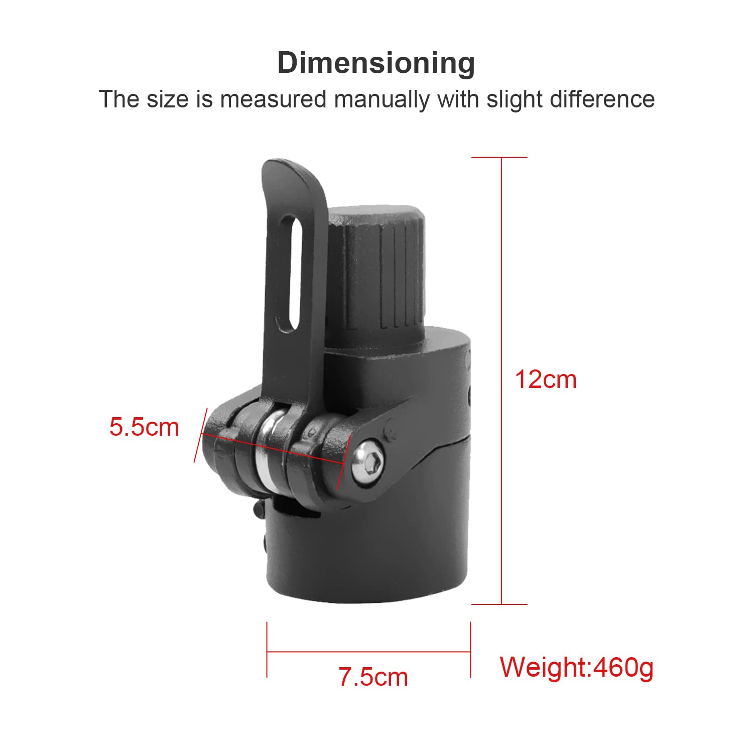 Electric Scooter Folding Pole Base Replacement Spare Parts Compatible with Xiaomi M365/PRO/PRO2/1S Scooter
