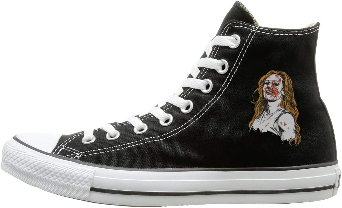 Liuerfeng Daily Becky Lynch Print High-top Flat Canvas Shoes Fashion Sneakers Plus