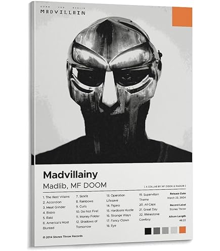 ミュージシャン Madvillain / 8-bit Villain (Poster) 8-bit Villain (Poster) - Stones Throw Records