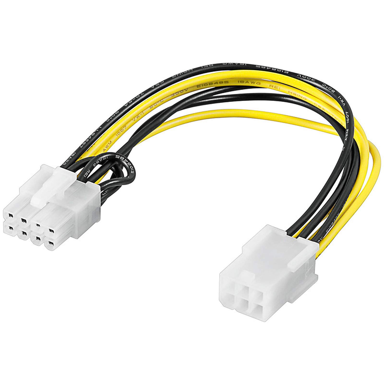 Connect AM146695E PCI Express 6 Pin to 8 Pin Power Adapter Cable