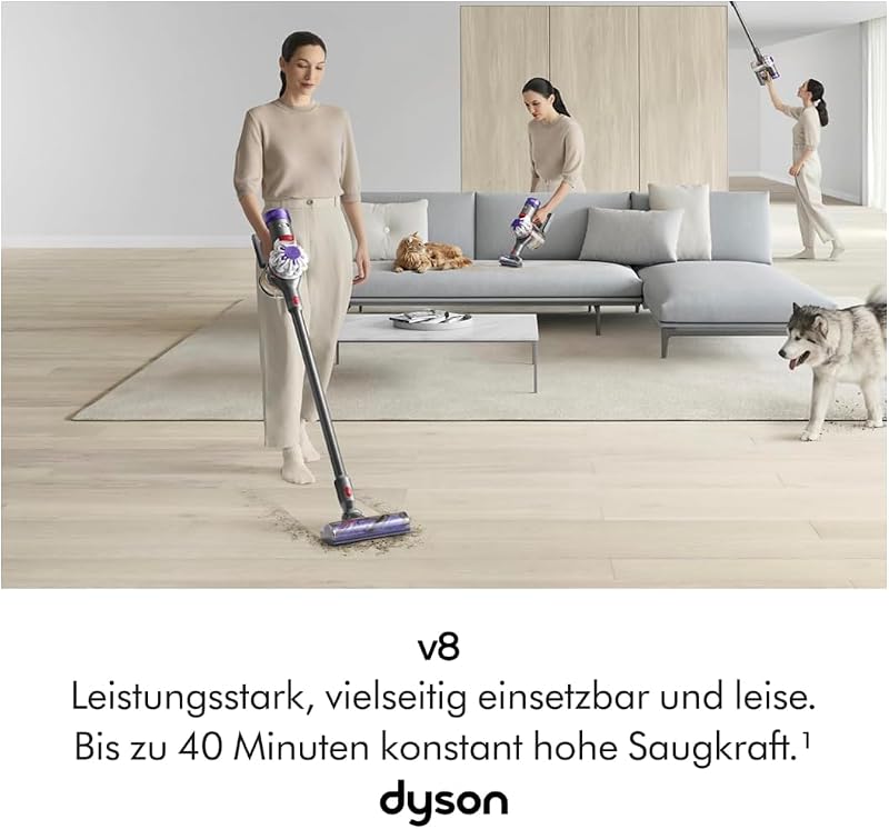 V8 Origin Akku Staubsauger Kabellos, Handstaubsauger, Beutellos